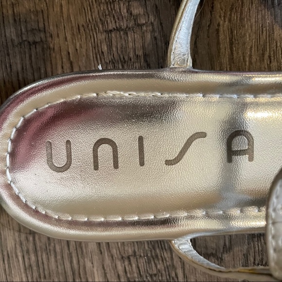 Unisa Silver Embellished Sandal - Picture 3 of 5